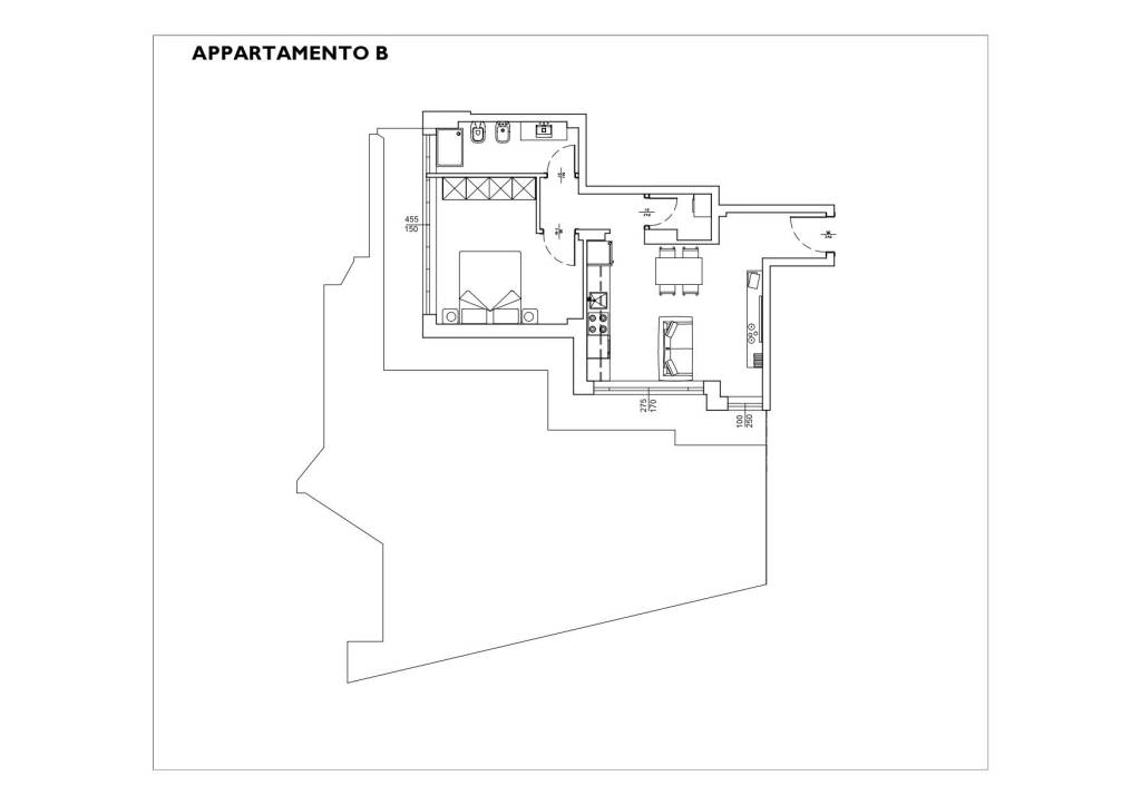 Planimetria appartamento B