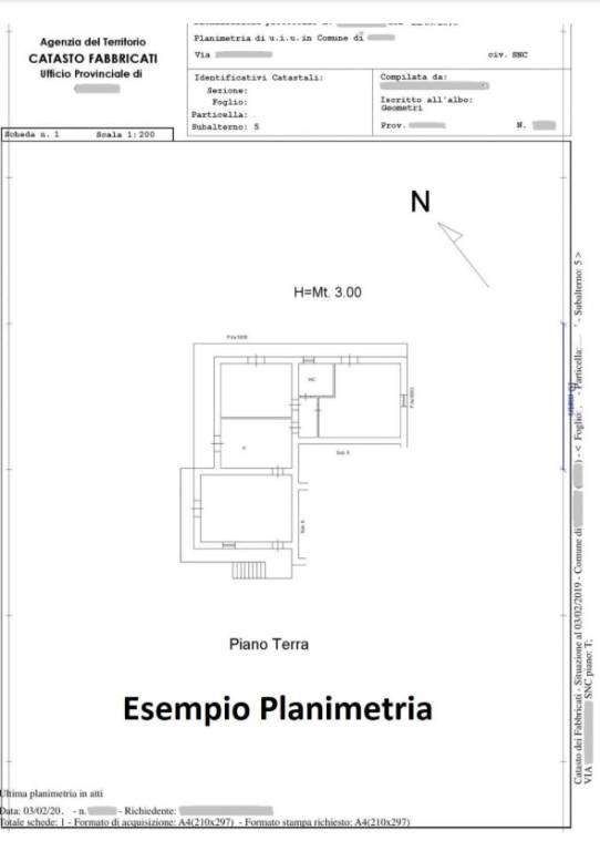 planimetria PNG