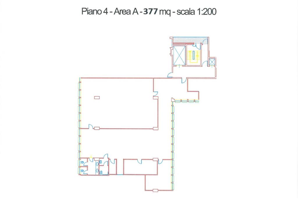 planim 377 mq - 4 piano