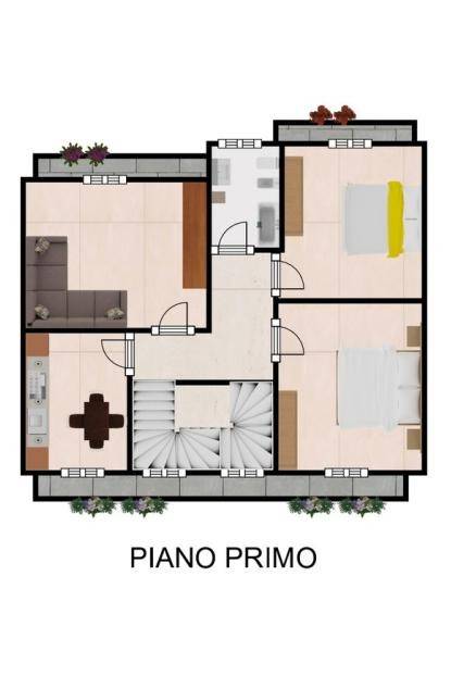 planimetria piano primo