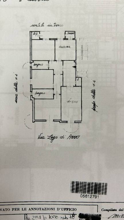 Plan Lago D'Arvo 39