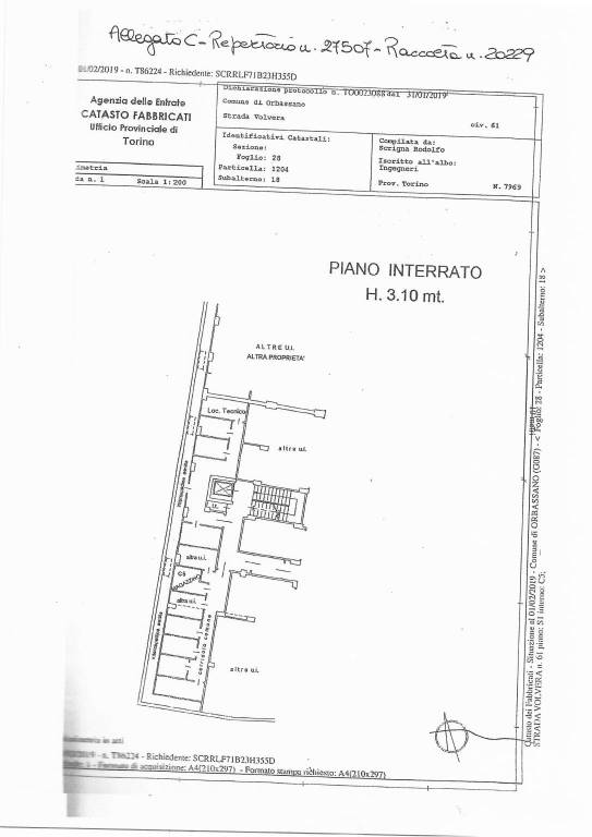 plan orbassano strada Volvera 61 3