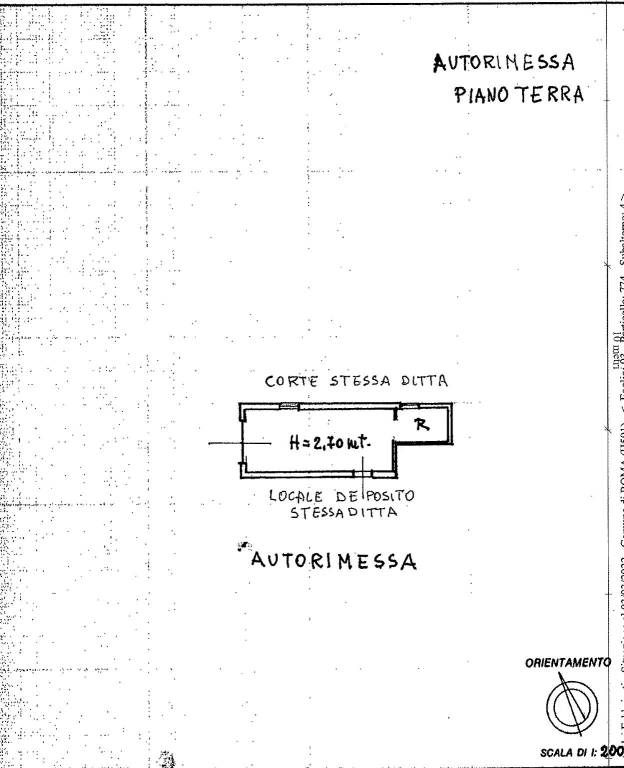 1931A Planimetria PIANO TERRA