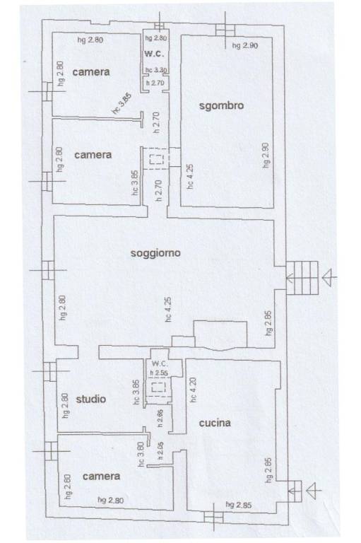 FC 90 Planimetria Colonica