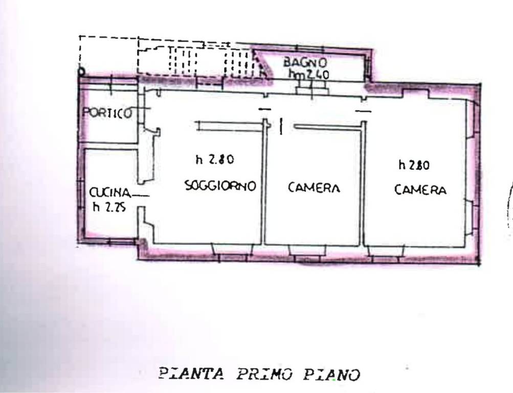 planimetria piano primo 1