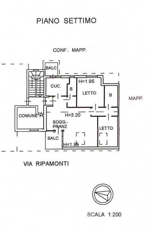 planimetria Ripamonti  1