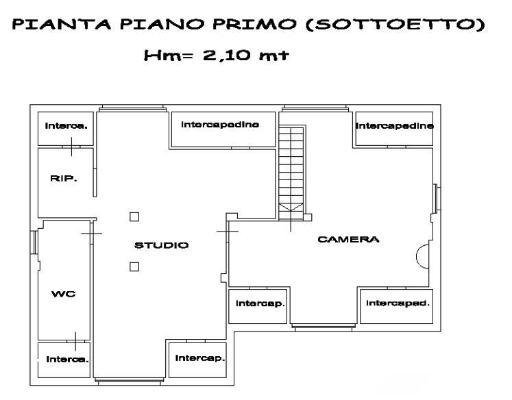 plan mansarda