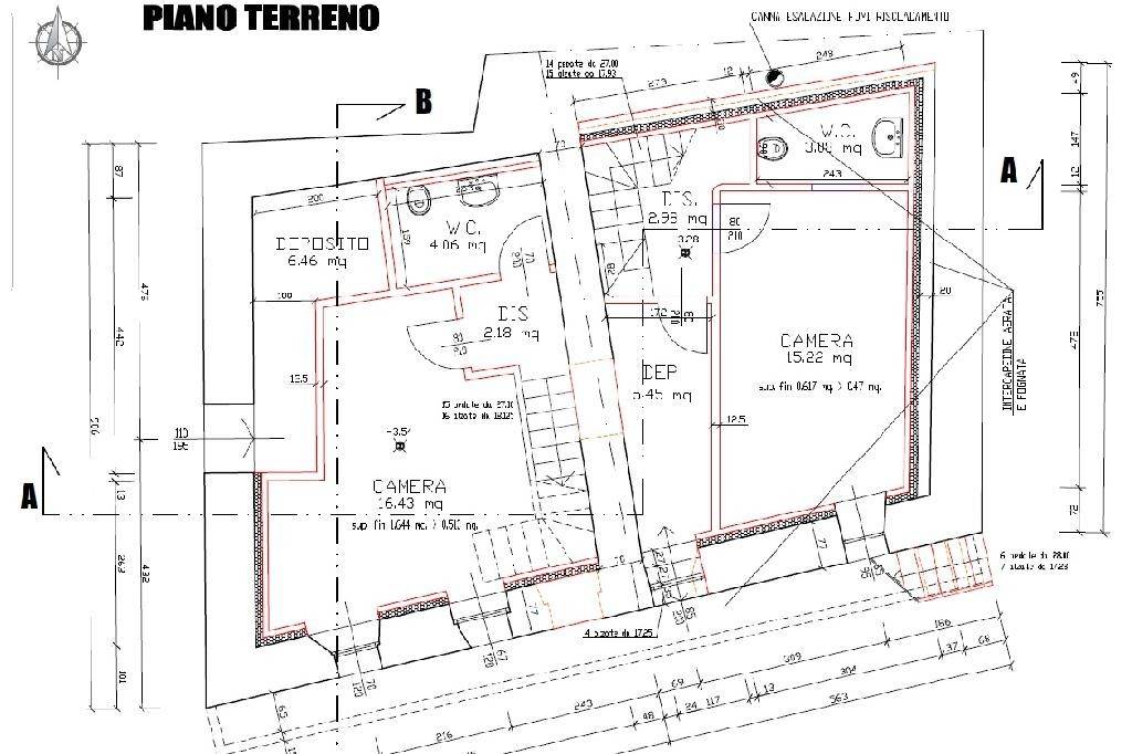 planimetria di progetto