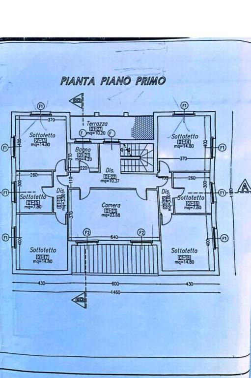 Planim. Piano primo 1