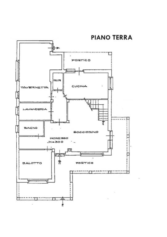 PIANO TERRA Cafasse 1