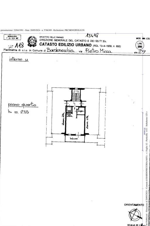 Planimetria Bardonecchia ALL 1