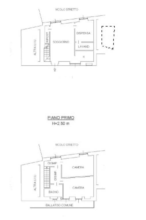 Plan Piazza Gramsci 45