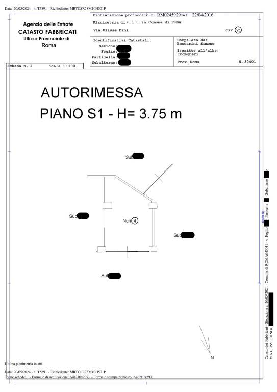 Planimetria Clienti Box-Auto 1