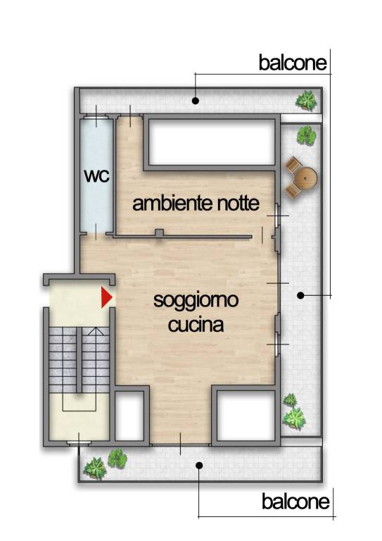 Planimetria appartamento
