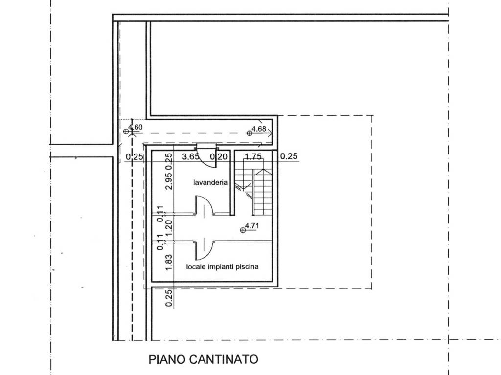 Plan VA.0819 piano cantinato
