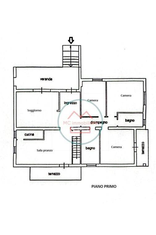 plan 1° piano