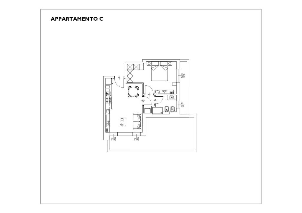 Planimetria appartamento C
