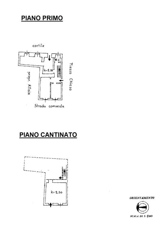 Planimetria 1 piano