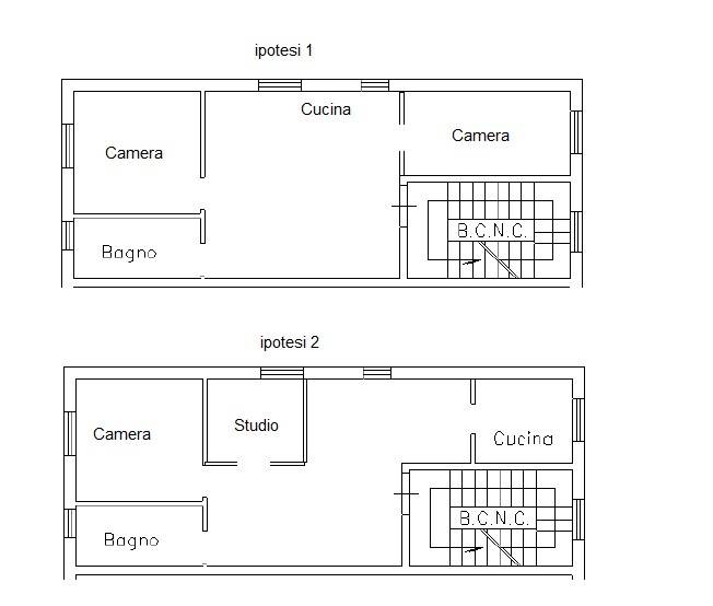 ipotesi di realizzazione seconda stanza