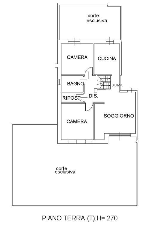 Planimetria Appartamento PT
