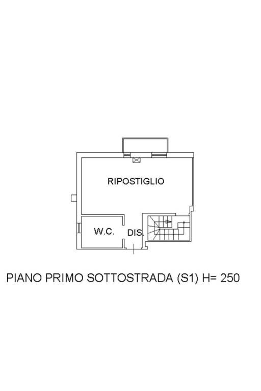 Planimetria Piano S1