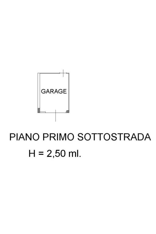 Planimetria Garage