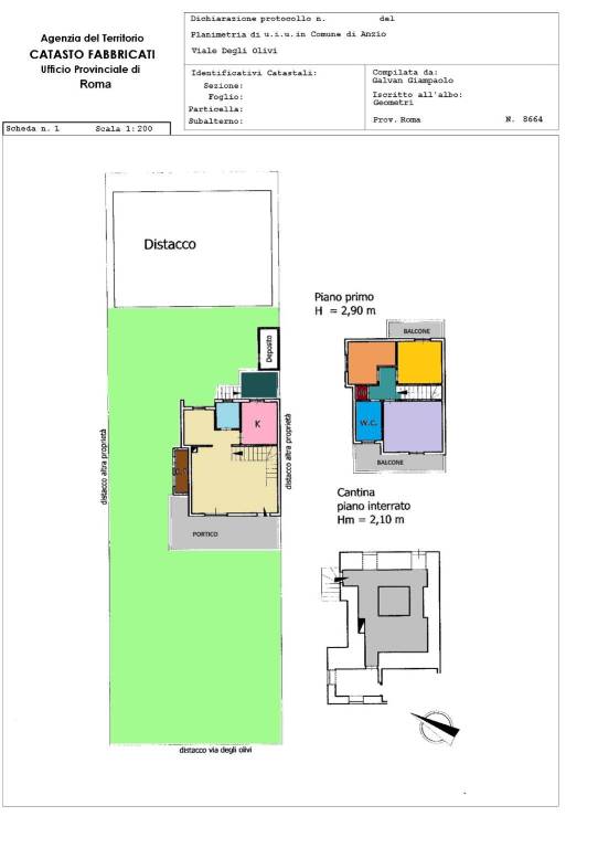 plan colorata