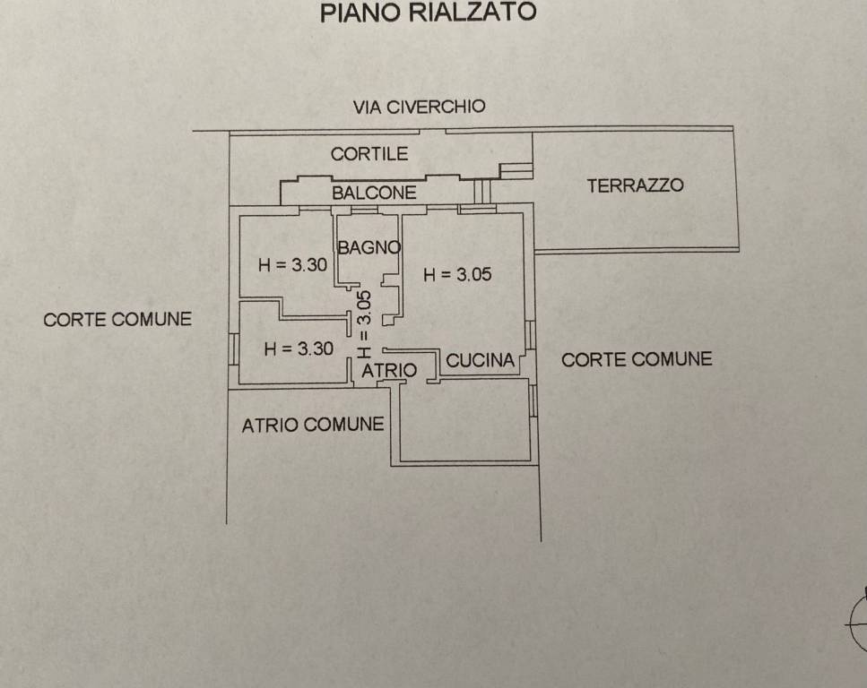 planimetria appartamento