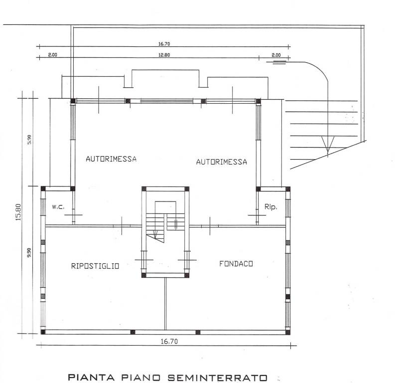 R39 piano seminterrato