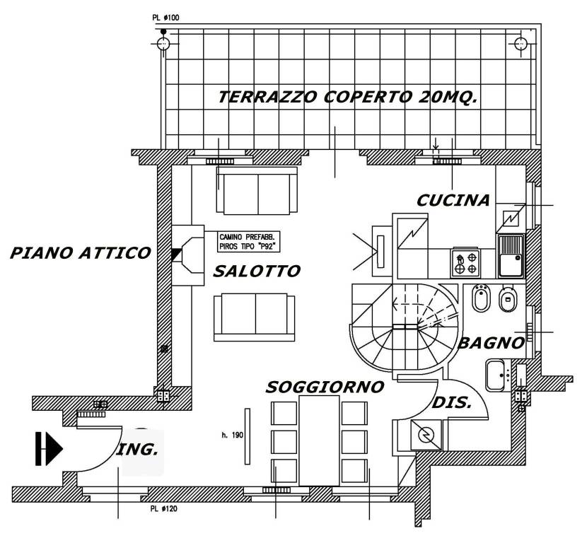 appartamento 23 p 3°