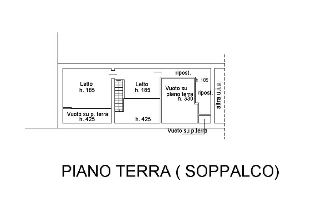 casa marta planimetria P1