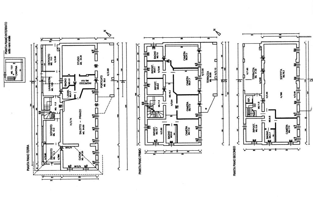 Planimetria F28 P166 S7 - CASA