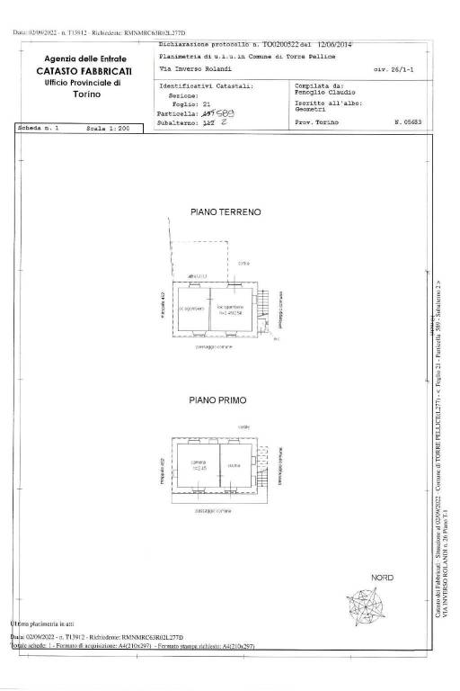 plan casetta