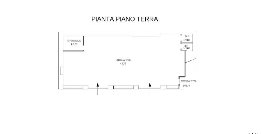 planimetria piano terreno