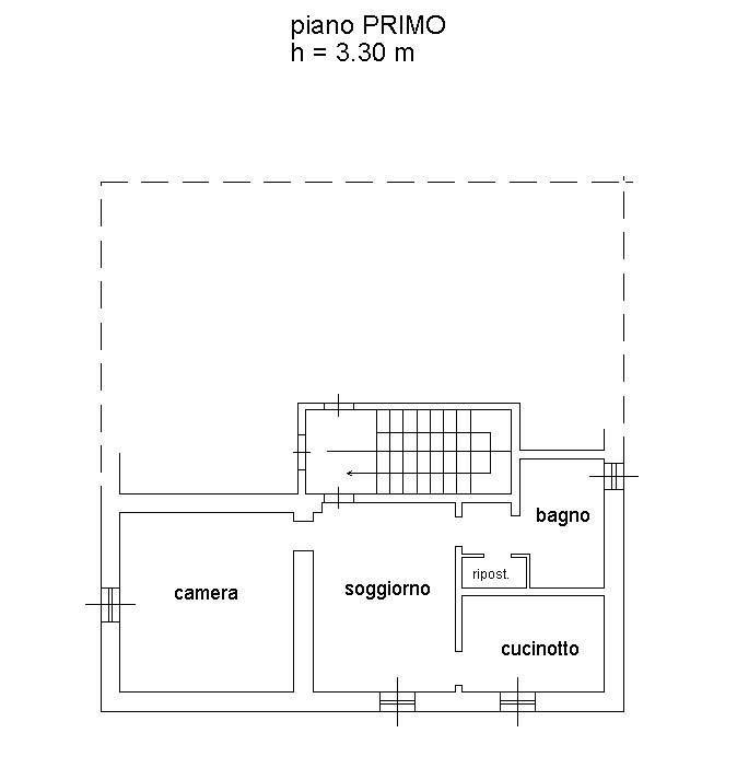 Planimetria Appartamento_Sasso Marconi_Setta
