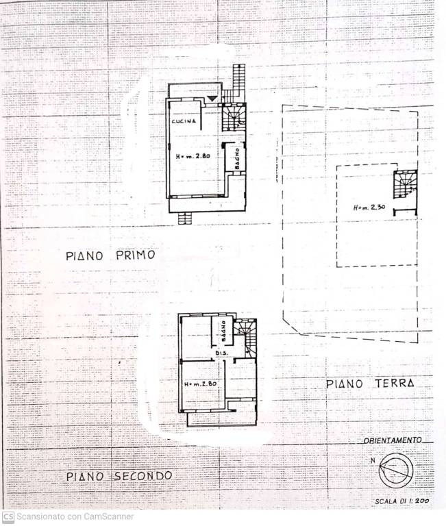 Piantina P.I.+P.II