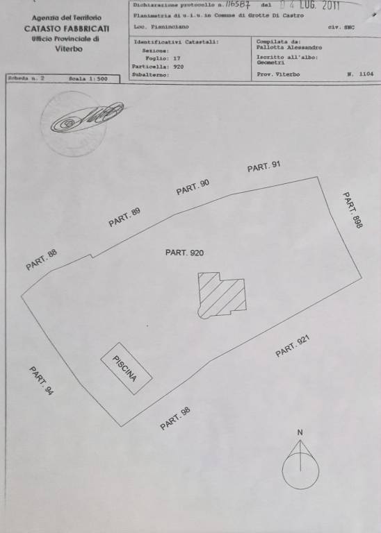 Plan. Villa 2