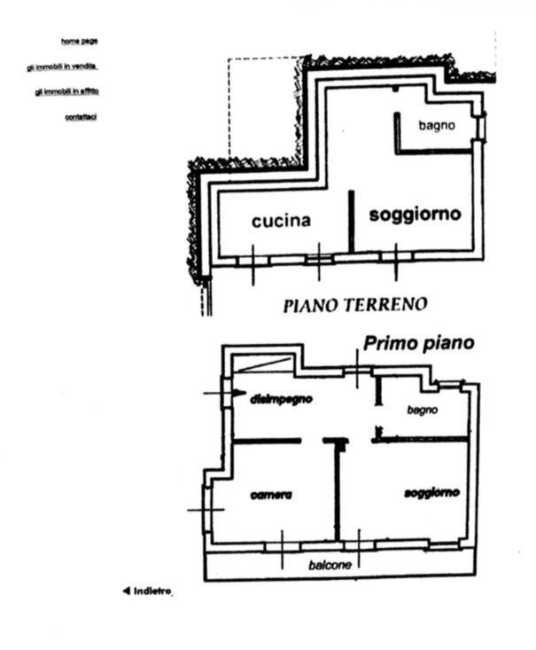 planimetria piano terra-1°piano