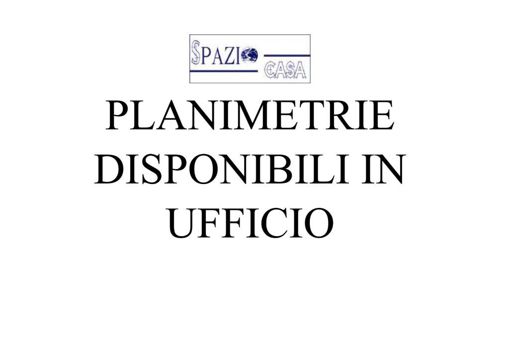 PLANIMETRIE DISPONIBILI IN UFFICIO 1