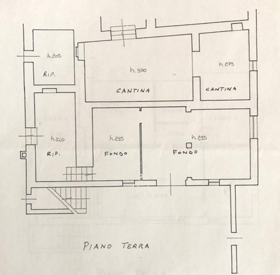 PLANIMETRIA PIANO TERRA