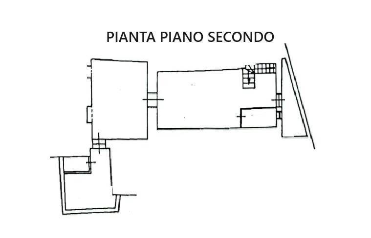 Piantina secondo piano