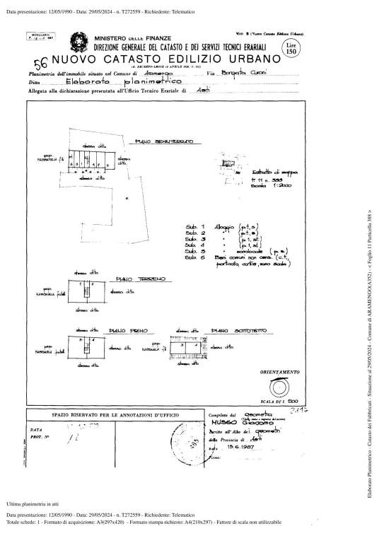 Elaborato planimetrico 1