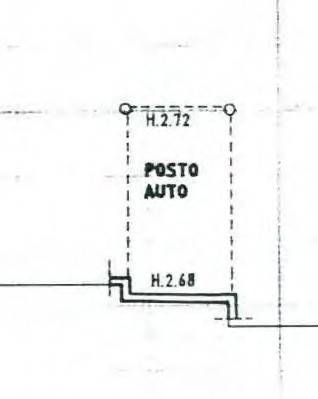 posto auto  planimet