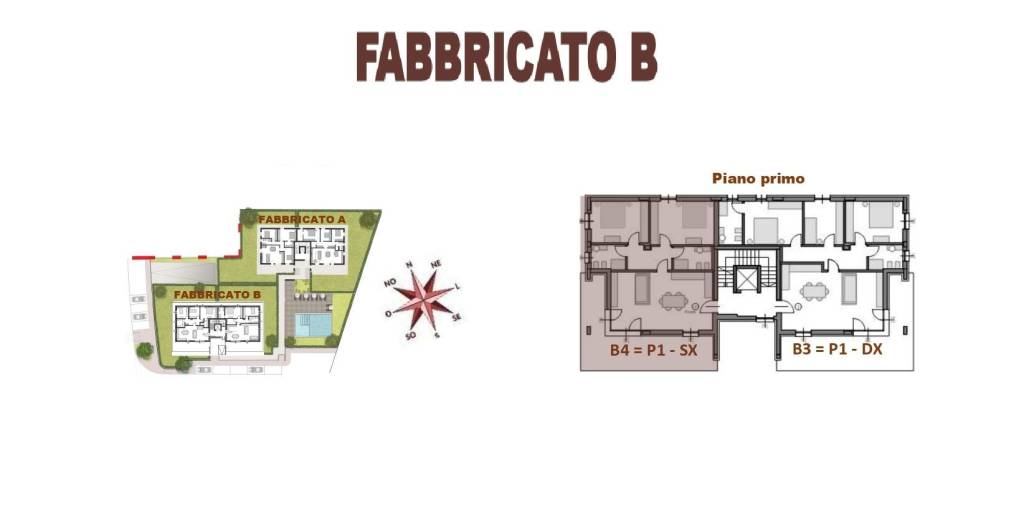 Planimetrie fabbricato BB generale - Primo