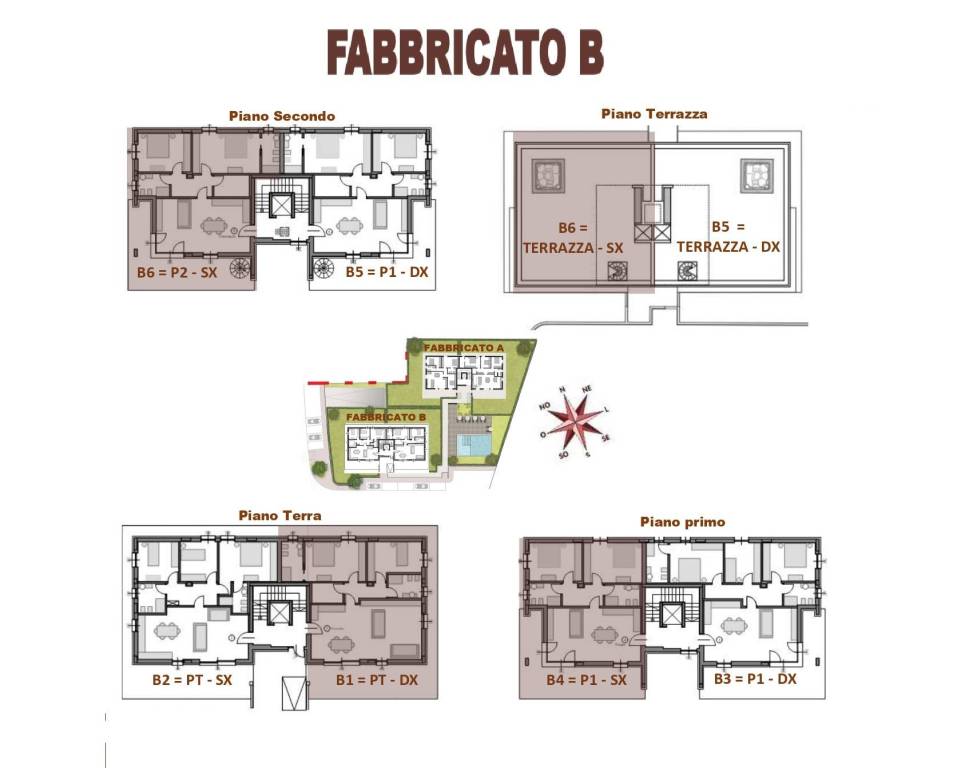 Planimetrie fabbricato BB generale