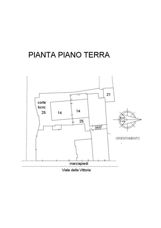 Plan piano terra