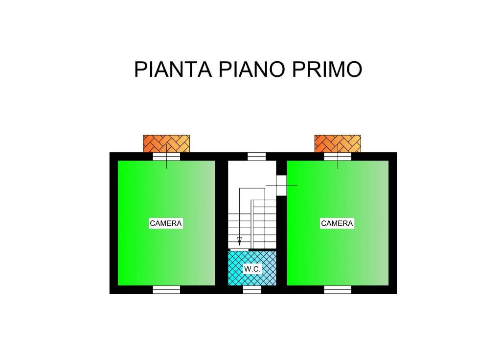 Planimetrie  piano primo[24095] 1