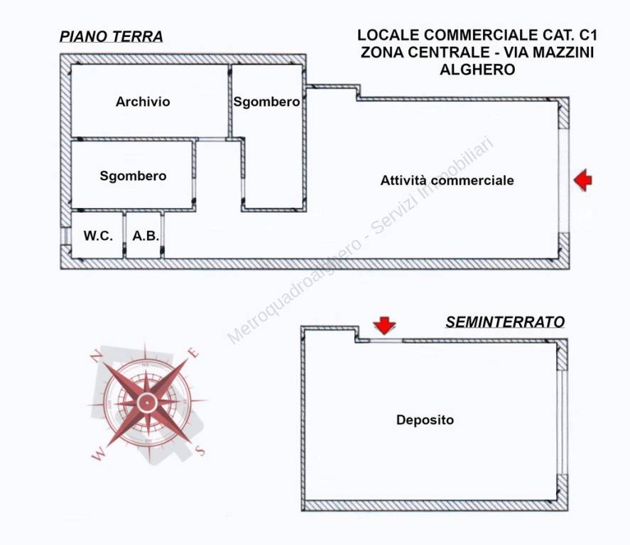 181115_palnimetria locale commerciale via mazzini 