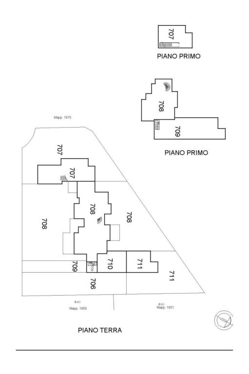 Elaborato. VILLA sub.708.  BOX sub.710.