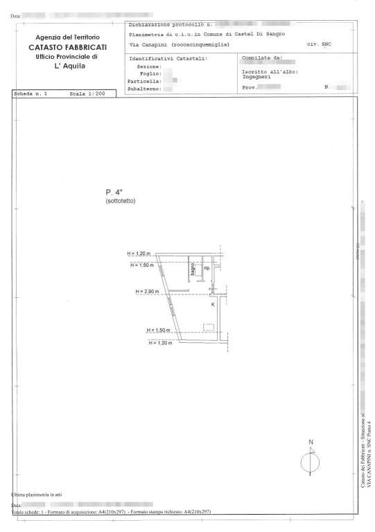 Professionecasa planimetria Roccacinquemiglia 0624